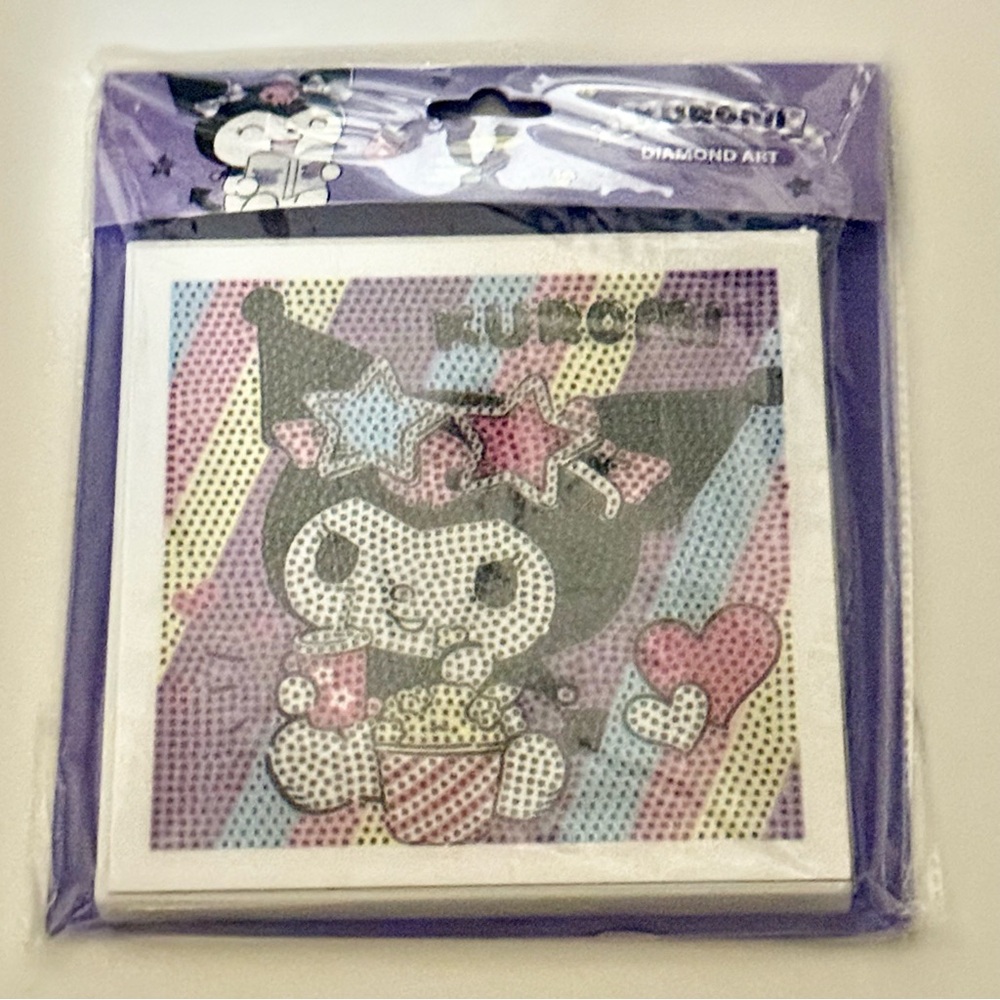 Kuromi Diamond Art Wall Decor Kit